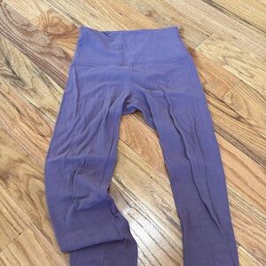 Lululemon align High-Waisted Leggings - purple size 4